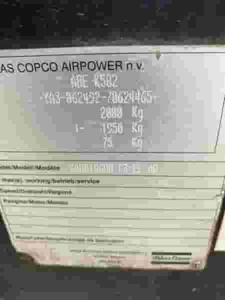 Sprężarka / kompresor ATLAS COPCO XAHS 186, 12 bar - Photo 4