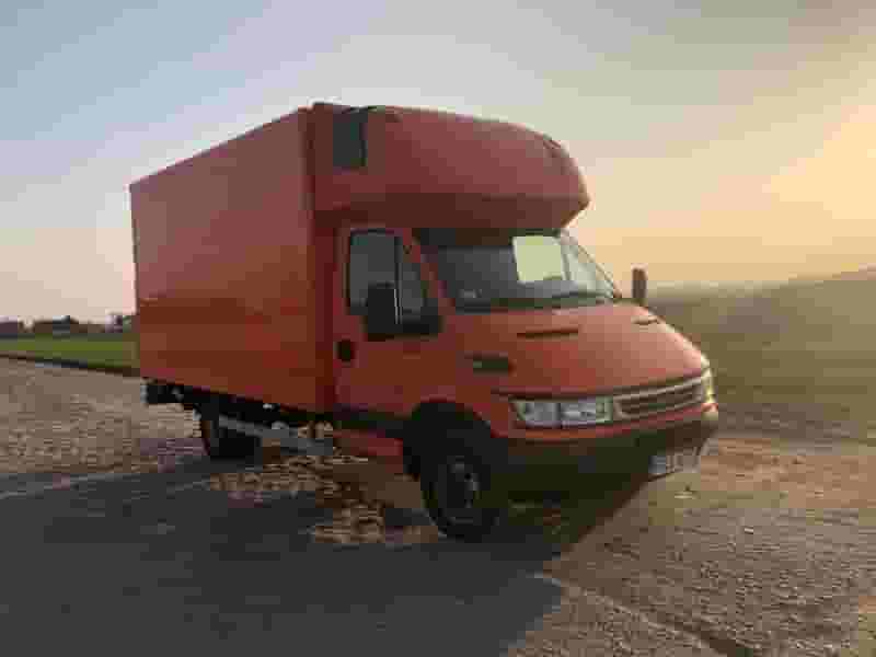 Samochód Iveco Daily 40C12, hydro klapa, winda. kurnik - Photo 1