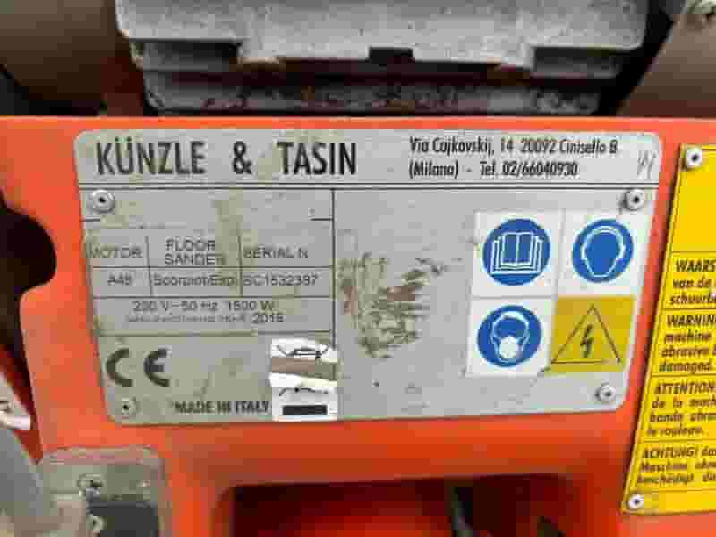 Cykliniarka do podłóg Kunzle & Tasin Skorpion 1500W - Photo 5