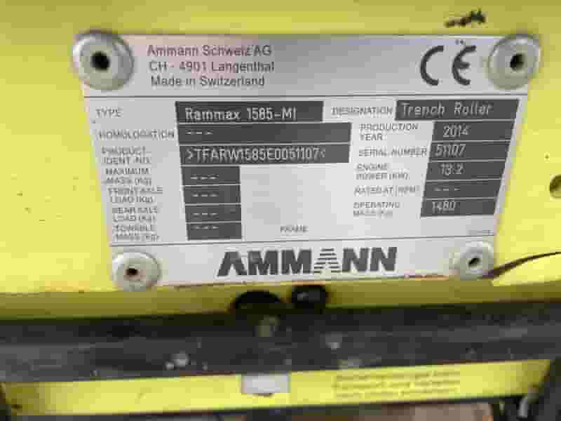 Walec wibracyjny Ammann Rammax 1585 MI - Photo 2