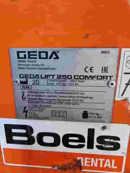 Drabina dekarska GEDA LIFT Comfort 250 kg - ZESTAW 15m, 2022 r - Photo 2