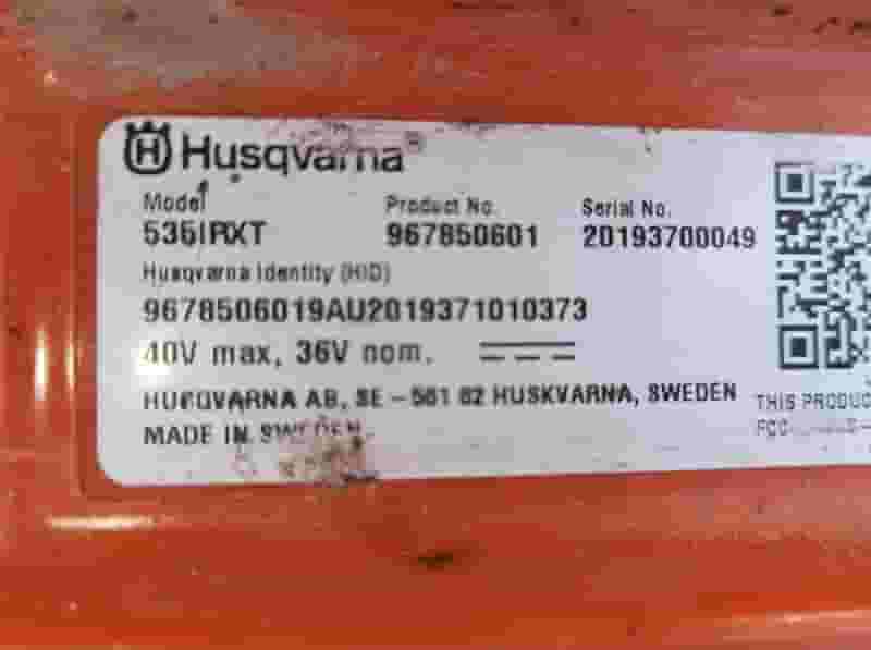 Kosa akumulatorowa Husqvarna 535iRXT - 5 sztuk - Photo 5