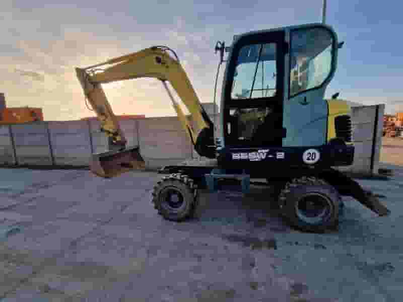 Koparka kołowa minikoparka   Yanmar B55W-2  2011 r, 4400 mth - Photo 1