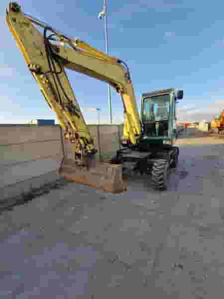 Koparka kołowa minikoparka   Yanmar B55W-2  2011 r, 4400 mth - Photo 3