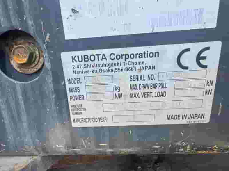 Koparka Kubota  KX080-3  - 2006r - 5700 Mth - Photo 3