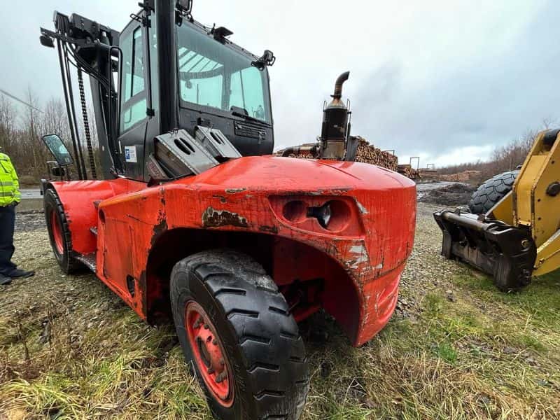 Wózek widłowy Linde  H120D 12TON maszt STANDARD -2009 r - Thumbnail 3
