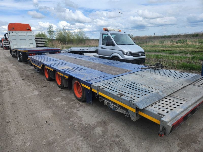 Usługi transportowe niskopodwozie-transport maszyn budowlanych,ciągnik - Photo 2