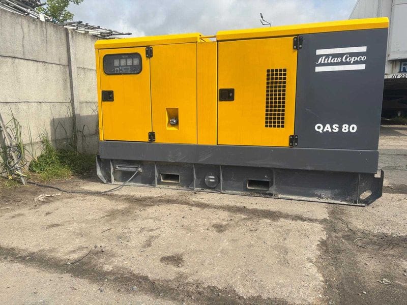 Agregat prądotwórczy Atlas Copco QAS 80 - 80 kVA- 2014 r - Photo 1