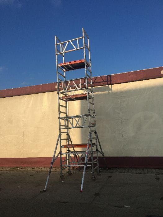 Rusztowanie aluminiowe Altrex MiTower 6m, 8m roboczej wysokości - Photo 2