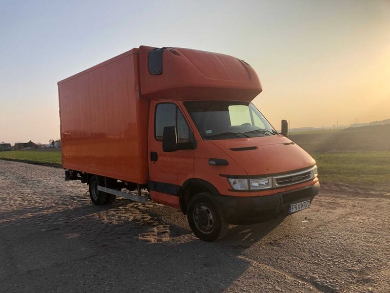 Samochód Iveco Daily 40C12, hydro klapa, winda. kurnik - Photo 1