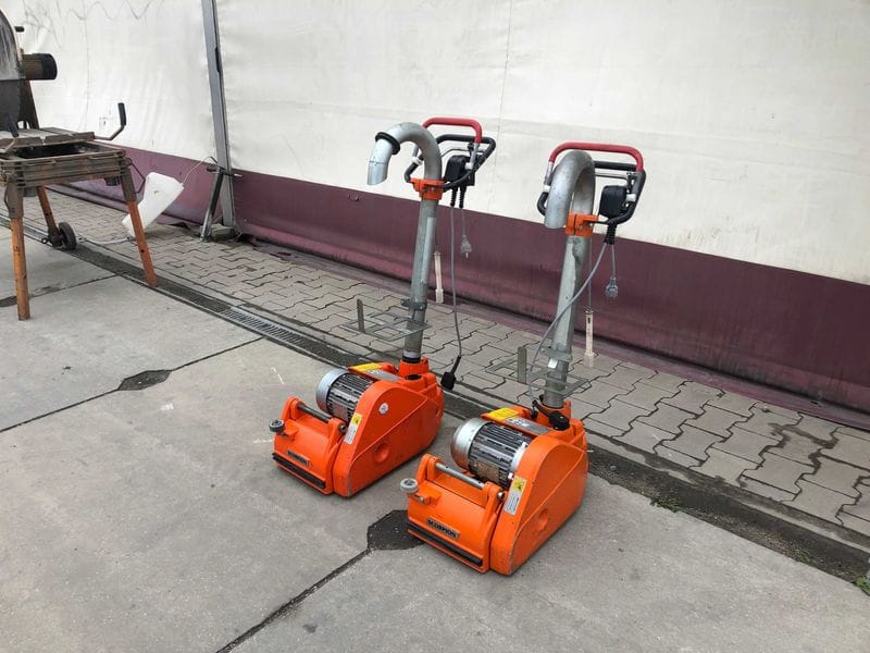 Cykliniarka do podłóg Kunzle & Tasin Skorpion 1500W - Photo 2