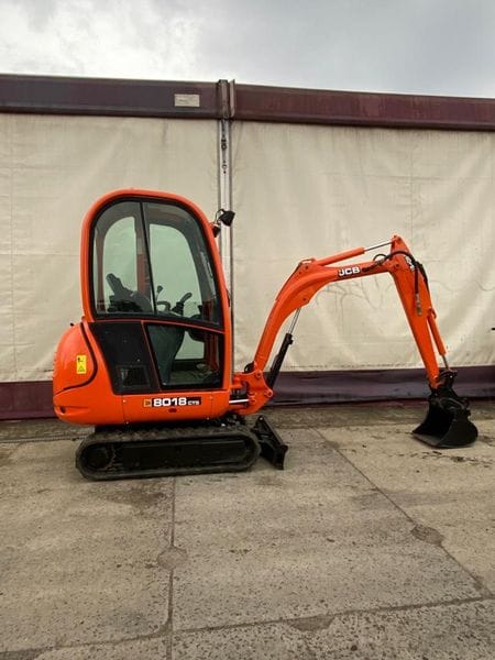 Minikoparka JCB 8018 rozsuwane gąsienice silnik Perkins - Photo 2