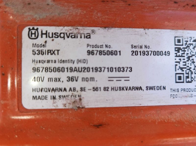 Kosa akumulatorowa Husqvarna 535iRXT - 5 sztuk - Photo 5