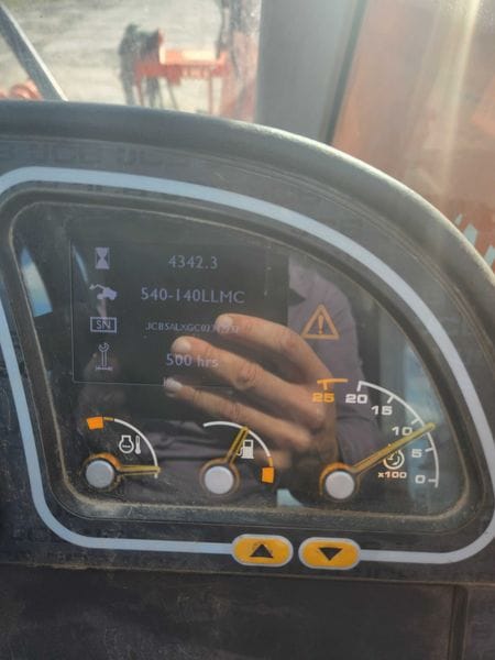 Ładowarka teleskopowa JCB 540-140 rok 2015 - 4340 mth - Photo 2