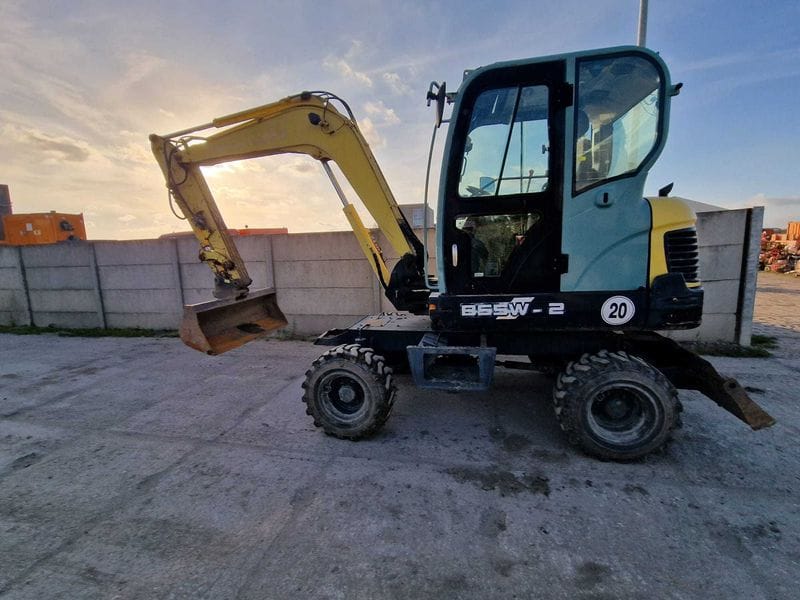 Koparka kołowa minikoparka   Yanmar B55W-2  2011 r, 4400 mth - Photo 1
