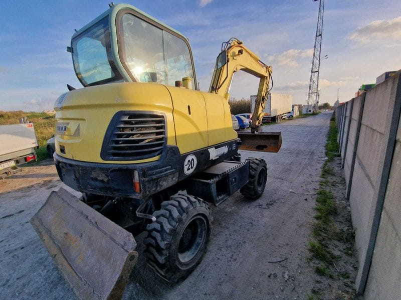 Koparka kołowa minikoparka   Yanmar B55W-2  2011 r, 4400 mth - Photo 4