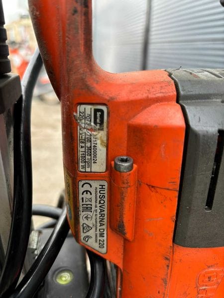 Wiertnica do betonu Husqvarna DM220 ze statywem DS150 - Photo 3
