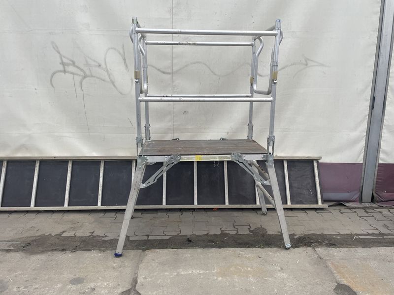 Podest roboczy 90 cm rusztowanie aluminiowe podest BHP MOCNY - Thumbnail 4