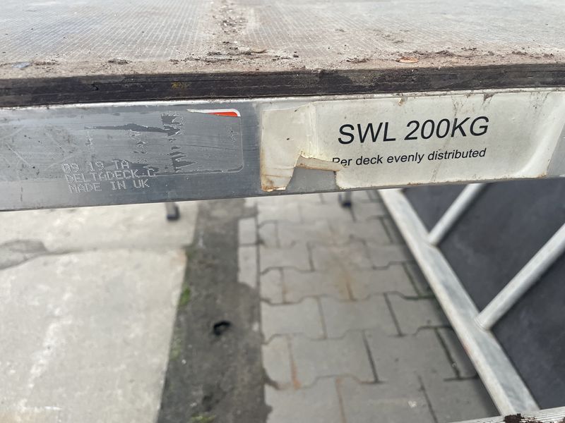 Podest roboczy 90 cm rusztowanie aluminiowe podest BHP MOCNY - Photo 5